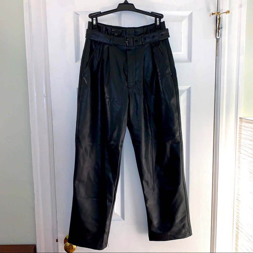 Abercrombie Faux Leather Pants